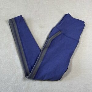 Beyond Yoga Spacedye  Size M  Side Stripe Purple And Gray High Waits Colorblock